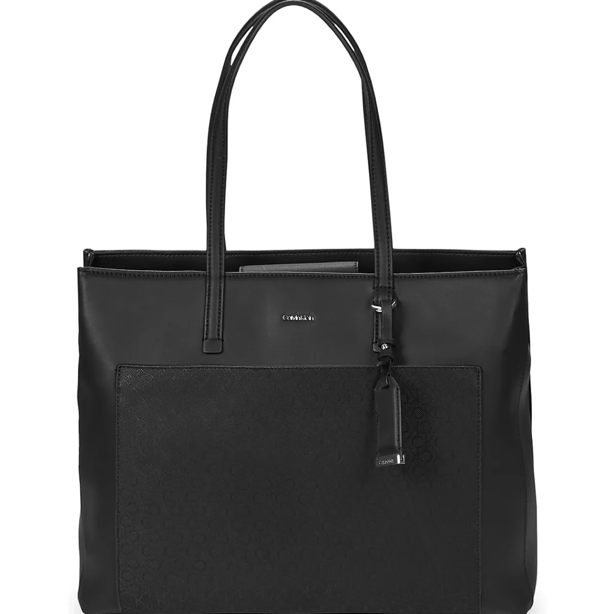 Sacs À Main^Calvin Klein Jeans - CK MUST MEDIUMSHOPPER_MONO Noir