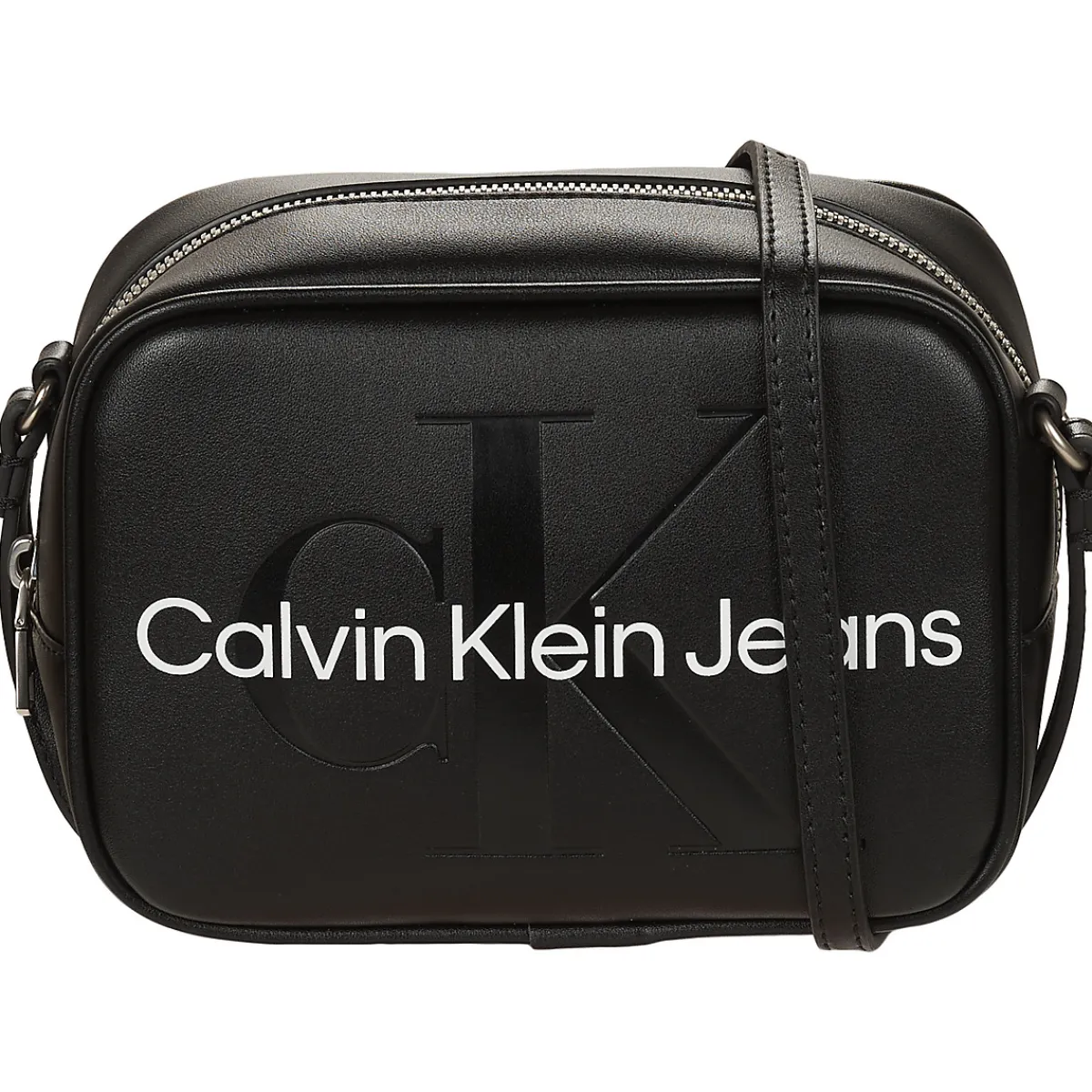 Besaces / Sacs Bandoulière^Calvin Klein Jeans - CKJ SCULPTED NEW CAMERA BAG Noir