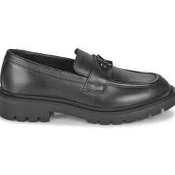 Mocassins & Chaussures Bateau^Calvin Klein Jeans - FLATFORM LOAFER HW MGLTH Noir