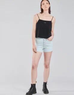 Shorts & Bermudas^Calvin Klein Jeans - HIGH RISE SHORT BleuClair