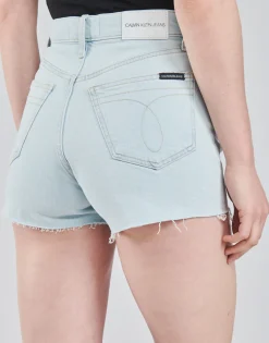 Shorts & Bermudas^Calvin Klein Jeans - HIGH RISE SHORT BleuClair