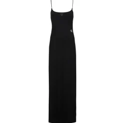 Robes^Calvin Klein Jeans - LONG MODAL DRESS Noir