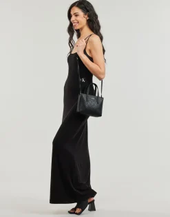 Robes^Calvin Klein Jeans - LONG MODAL DRESS Noir