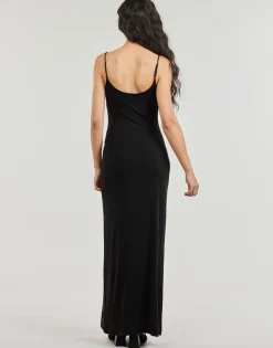 Robes^Calvin Klein Jeans - LONG MODAL DRESS Noir