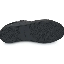 Baskets Mode^Calvin Klein Jeans - LOW TOP LACE UP W/ZIP MONO Noir