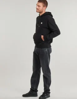 Sweats & Polaires^Calvin Klein Jeans - LS EU BADGE 350TERRY HOODIE Noir