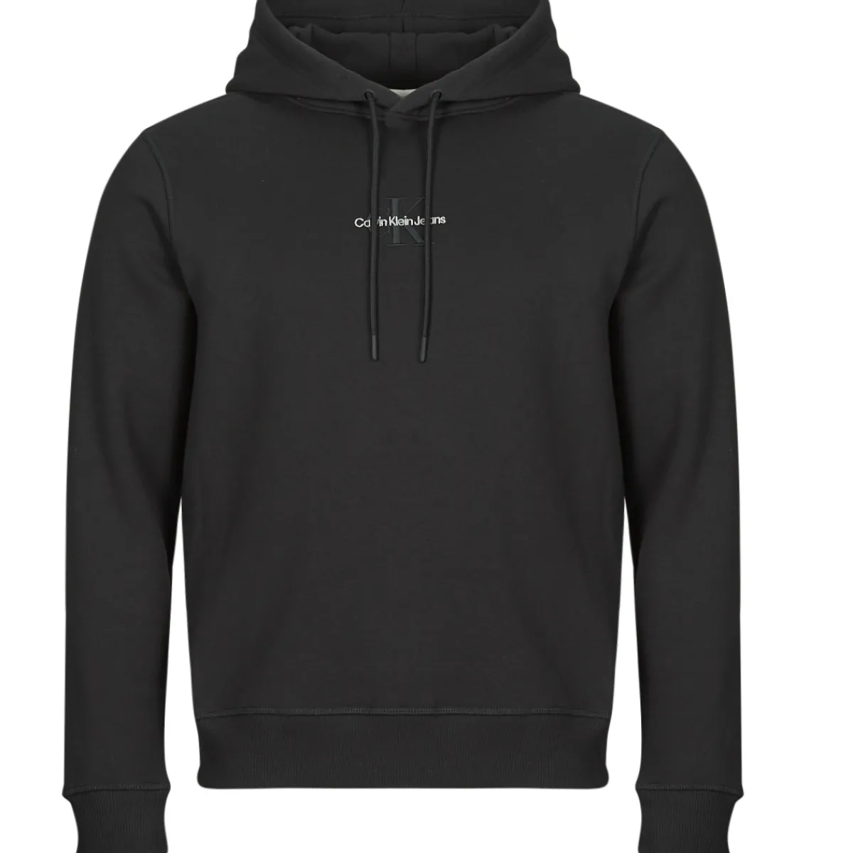 Sweats & Polaires^Calvin Klein Jeans - MONOLOGO HOODIE Noir