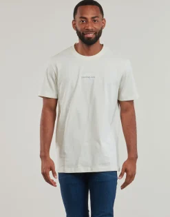 T-shirts & Polos^Calvin Klein Jeans - MONOLOGO TEE Blanc