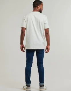 T-shirts & Polos^Calvin Klein Jeans - MONOLOGO TEE Blanc