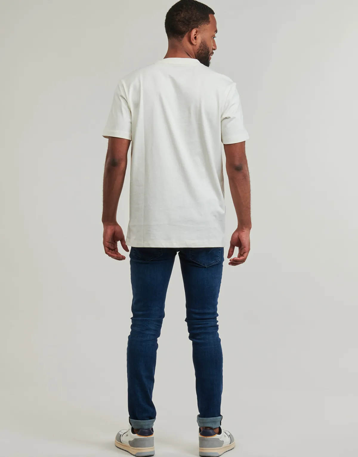 T-shirts & Polos^Calvin Klein Jeans - MONOLOGO TEE Blanc