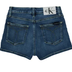 Shorts & Bermudas^Calvin Klein Jeans - RELAXED HR SHORT MID BLUE Bleu