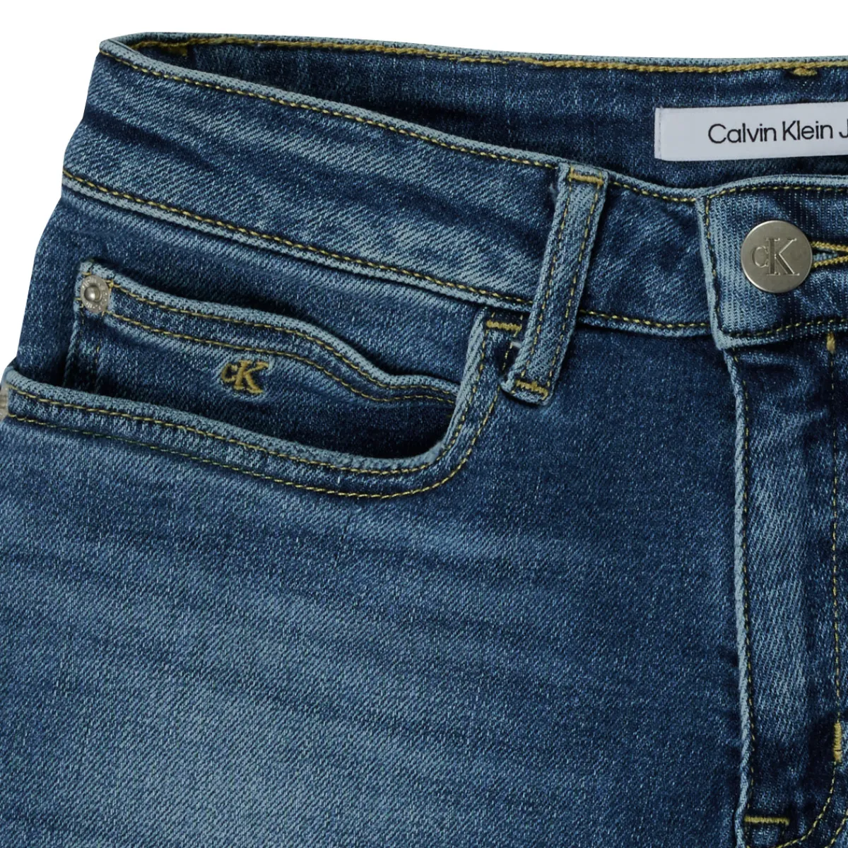 Shorts & Bermudas^Calvin Klein Jeans - RELAXED HR SHORT MID BLUE Bleu