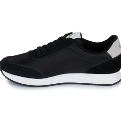 Baskets Mode^Calvin Klein Jeans - RETRO RUNNER ICONIC SNK Noir