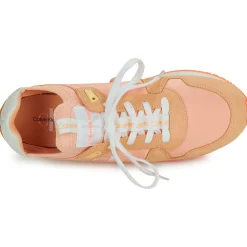 Baskets Mode^Calvin Klein Jeans - RUNNER SOCK LACEUP NY-LTH Rose