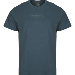 T-shirts & Polos^Calvin Klein Jeans - S/S CREW NECK Bleu