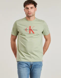 T-shirts & Polos^Calvin Klein Jeans - SS HERO MONOGRAM TEE30S EU OPT