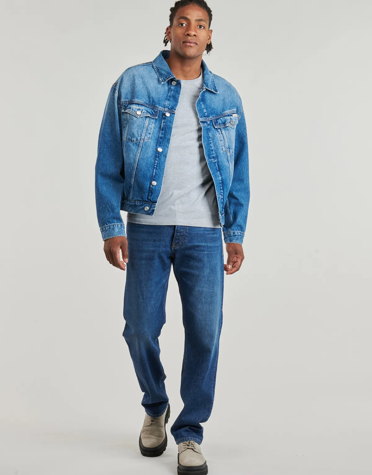 Jeans^Calvin Klein Jeans - STANDARD STRAIGHT Marine