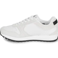 Baskets Mode^Calvin Klein Jeans - TOOTHY RUNNER IRREGULARLINES Blanc