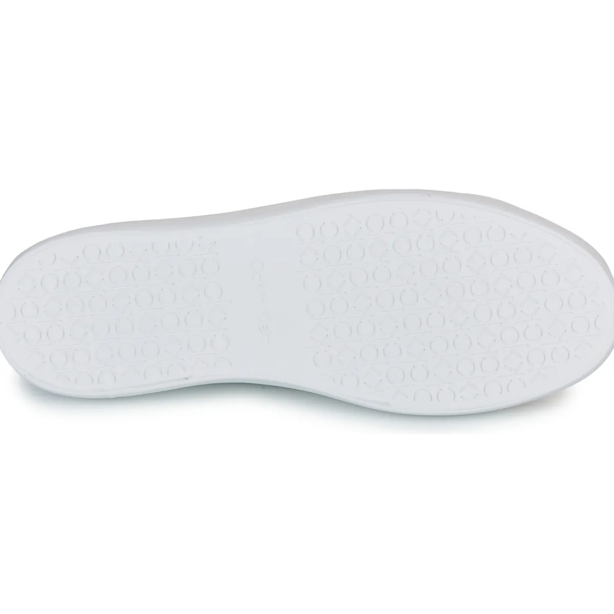 Baskets Mode^Calvin Klein Jeans - VULC LACE UP MONO PU Blanc