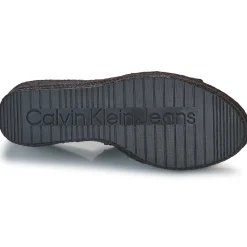 Sandales Et Nu-pieds^Calvin Klein Jeans - WEDGE ROPE SLIDE MG Noir