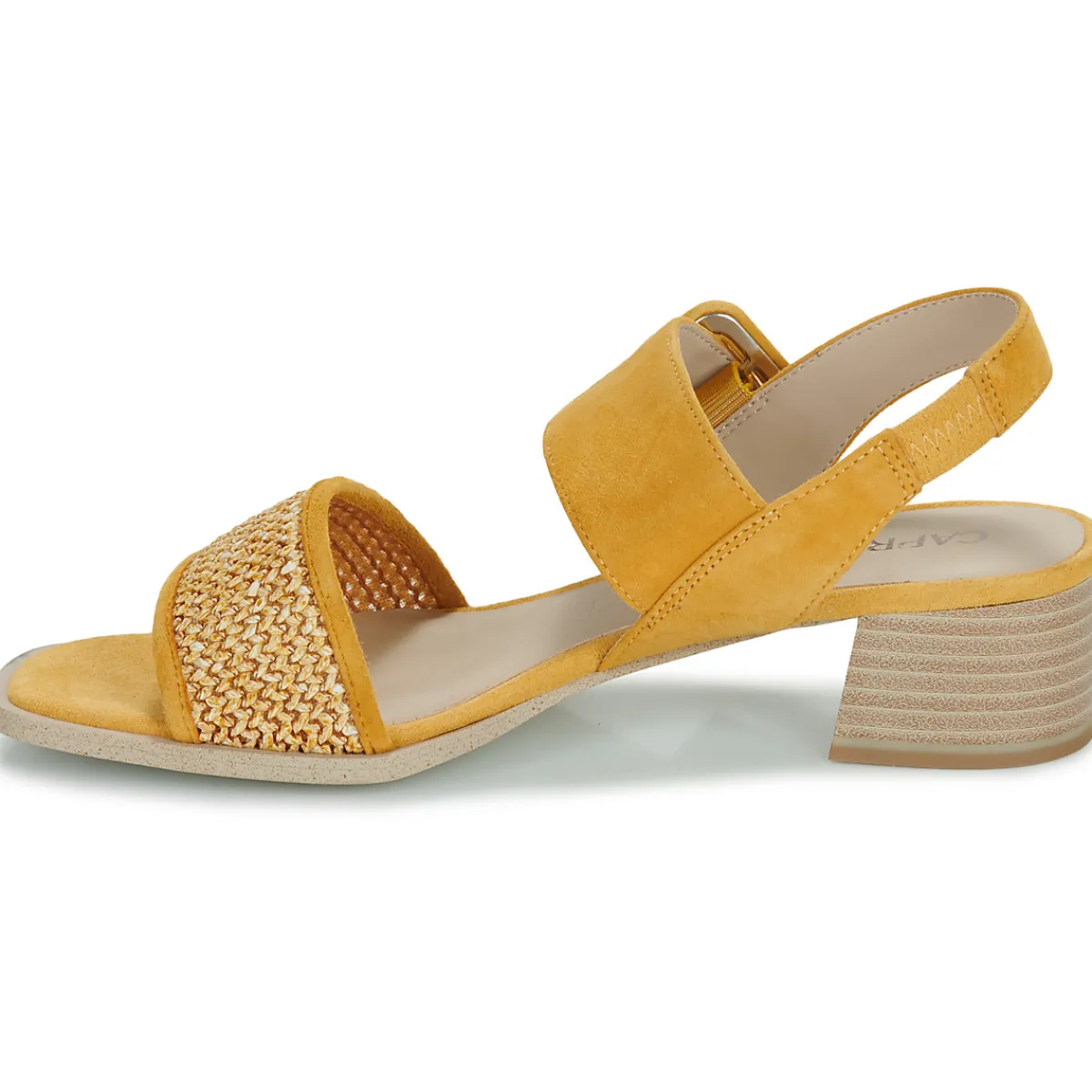 Sandales Et Nu-pieds^Caprice - 28203 Jaune