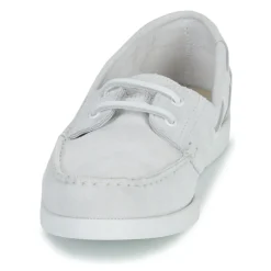 Mocassins & Chaussures Bateau^Casual Attitude - ELVAM Blanc