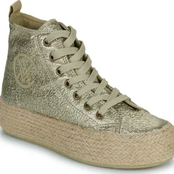 Baskets Mode^Chattawak - BAMACO Doré