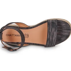 Sandales Et Nu-pieds^Chattawak - CASTELLO Noir