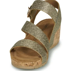 Sandales Et Nu-pieds^Chattawak - LILOU Doré