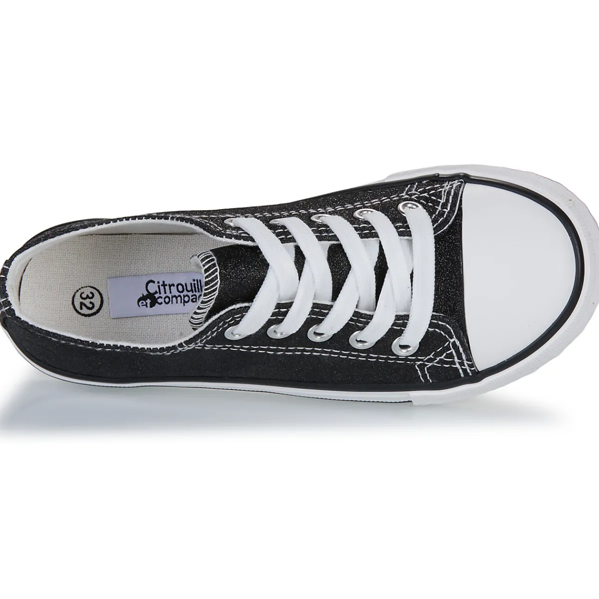 Baskets Mode^Citrouille et Compagnie - OTAL PAILLETTES Noir