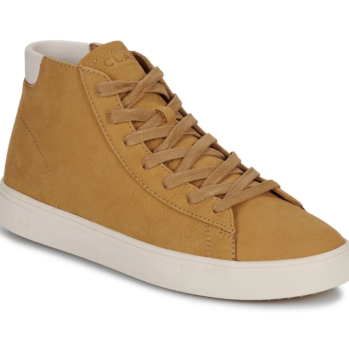 Baskets Mode^Clae - BRADLEY MID Cognac