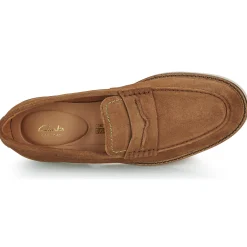 Mocassins & Chaussures Bateau^Clarks - ATTICUS LTSLIP Marron