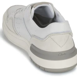 Baskets Mode^Clarks - COURTLITE 2 LO Blanc