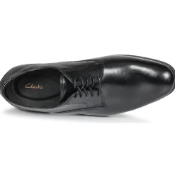 Derbies & Richelieu^Clarks - GILMORE BlackLeather