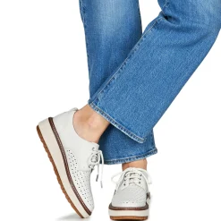 Baskets Mode^Clarks - ORIANNA W MOVE Blanc