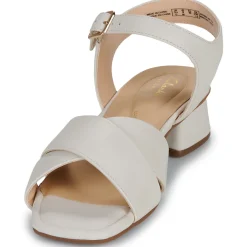 Sandales Et Nu-pieds^Clarks - SERINA35 CROSS Blanc