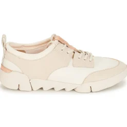 Baskets Mode^Clarks - Tri Spirit WhiteCombi