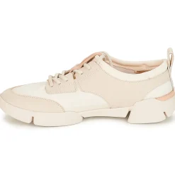 Baskets Mode^Clarks - Tri Spirit WhiteCombi