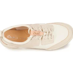 Baskets Mode^Clarks - Tri Spirit WhiteCombi