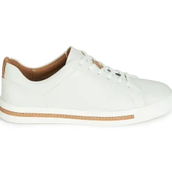 Baskets Mode^Clarks - UN MAUI LACE Blanc