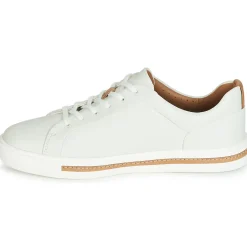Baskets Mode^Clarks - UN MAUI LACE Blanc