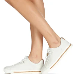 Baskets Mode^Clarks - UN MAUI LACE Blanc