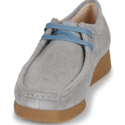 Derbies & Richelieu^Clarks - WALLABEE EVOSH Gris