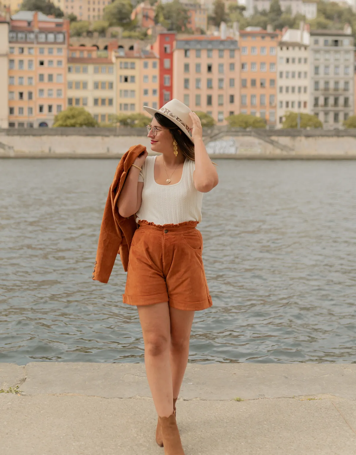 Shorts & Bermudas^Céleste - CHENE Rouille