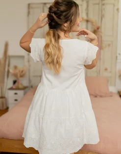 Robes^Céleste - DAHLIA Blanc