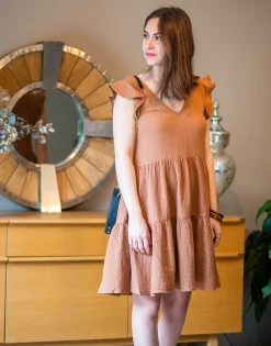 Robes^Céleste - DAHLIA Camel