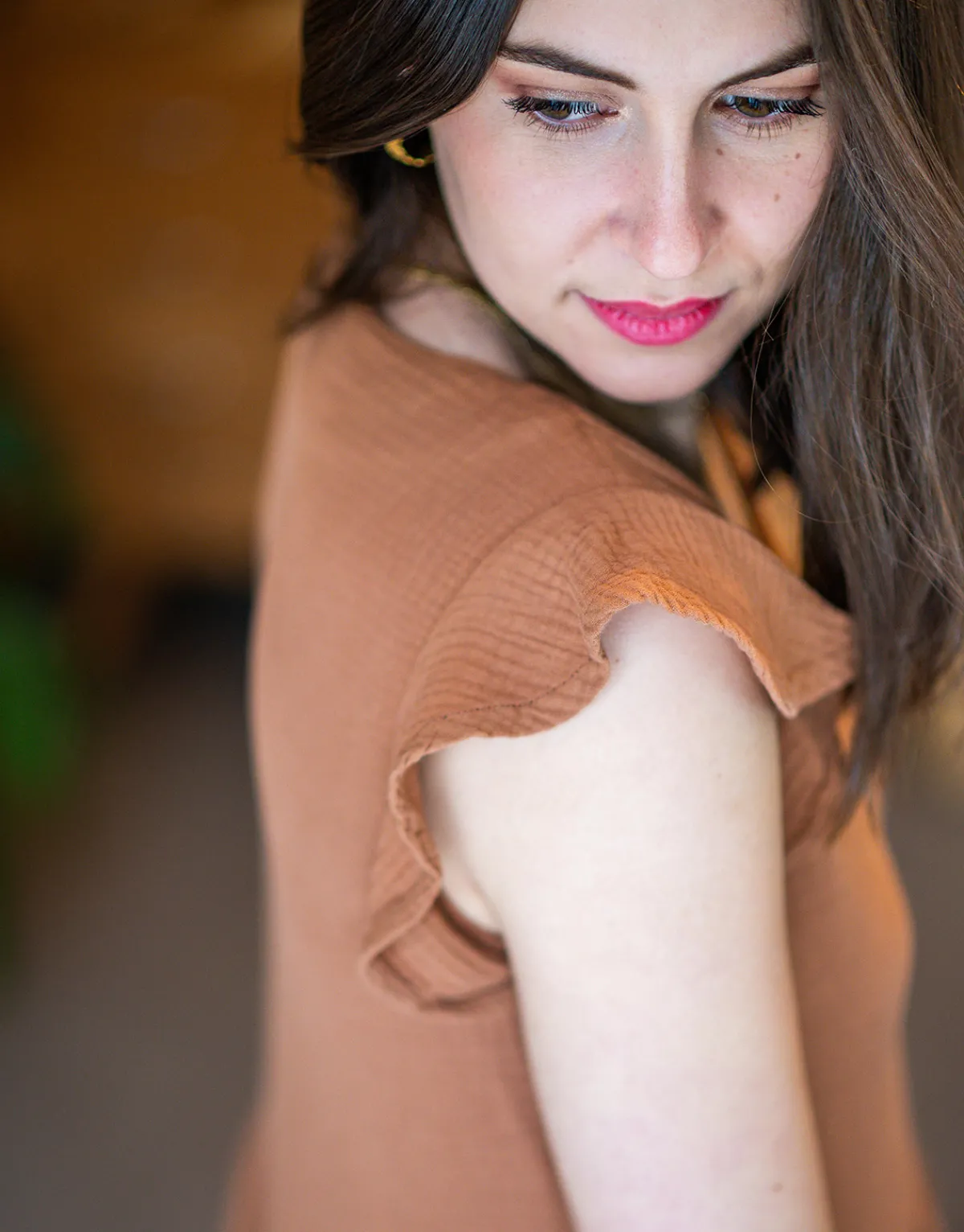 Robes^Céleste - DAHLIA Camel