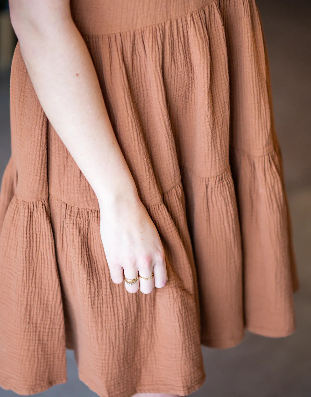 Robes^Céleste - DAHLIA Camel