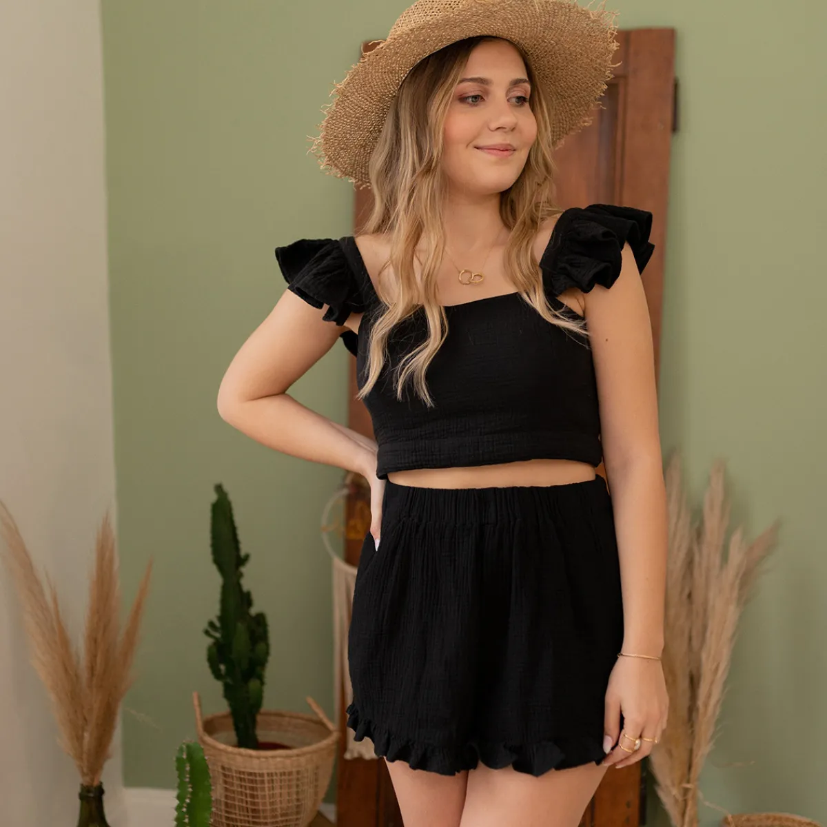 Shorts & Bermudas^Céleste - MAGNOLIA Noir