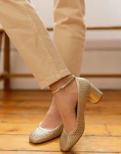 Escarpins^Céleste - MIRABELLE Doré